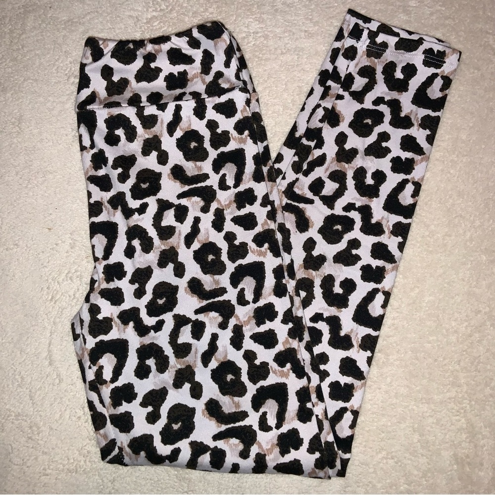 F21 Leopard Leggings